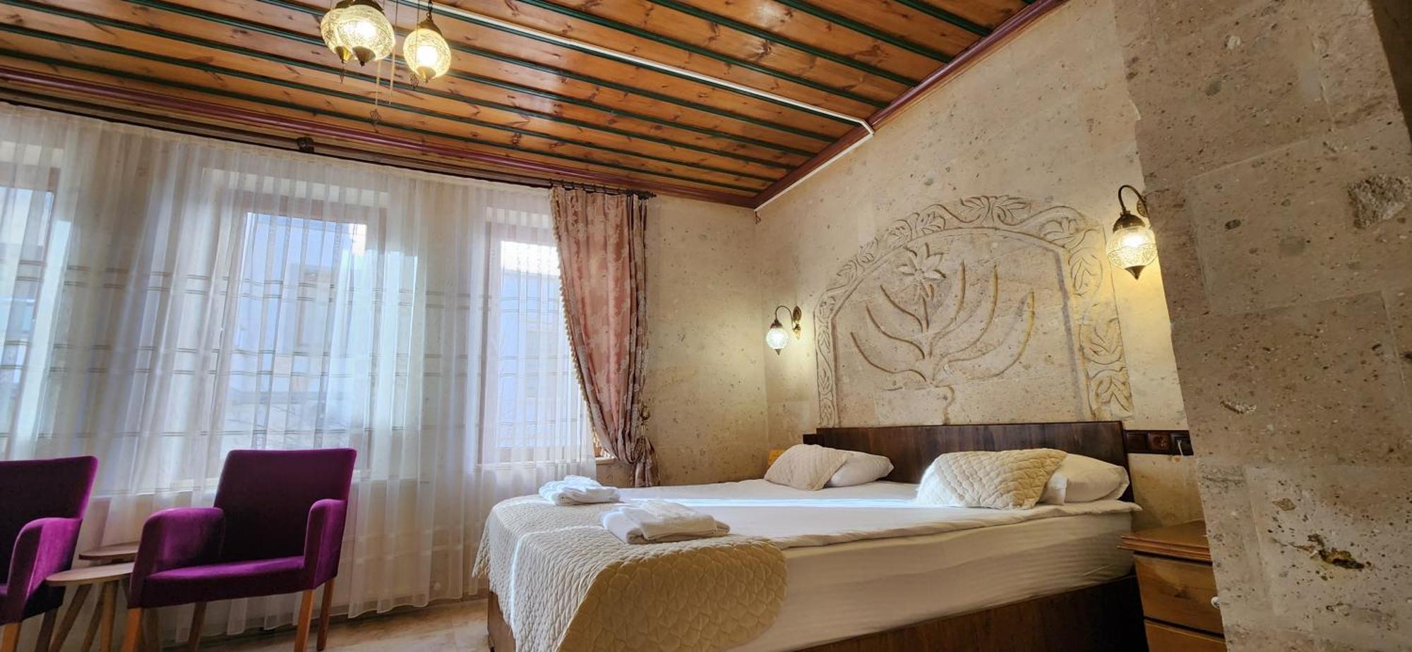 Cappadocia Elite Stone House Bed and Breakfast Göreme Rum bild